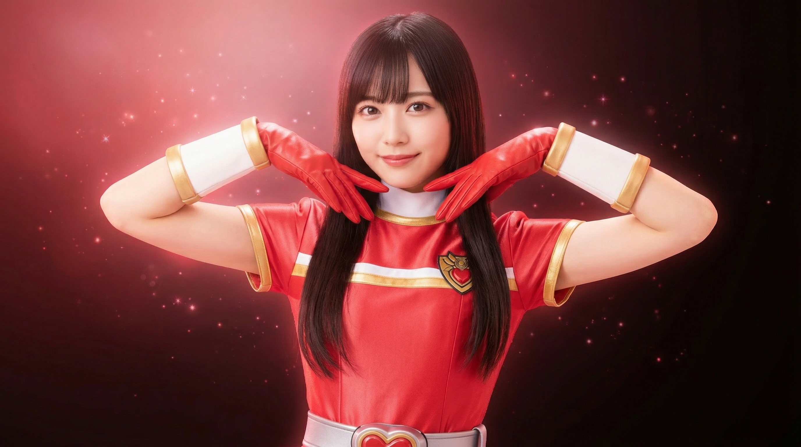 レッド 画像4 / Bewitchinger Red tokusatsu heroine visual 4